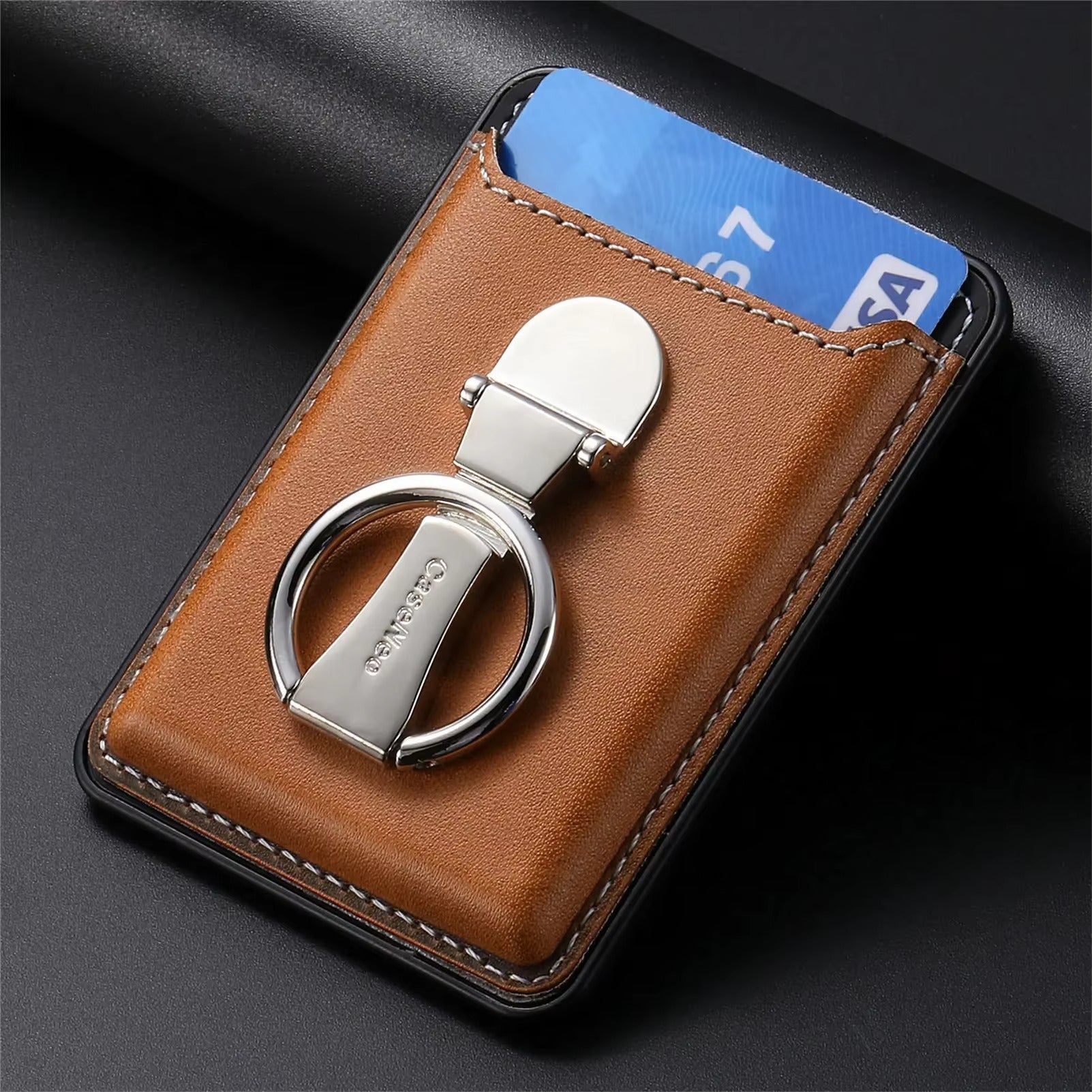 Premium Magnetic Wallet Case for Apple MagSafe – Strong Attraction, Multiple Card Slots, Stand Function for Smartphones