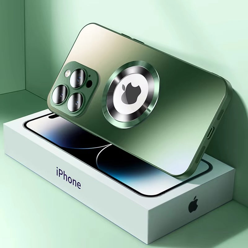 Premium Apple iPhone Case Camera Lens & Screen Protection, Ultra Thin Shockproof Magnetic Full All Around Protection Cover