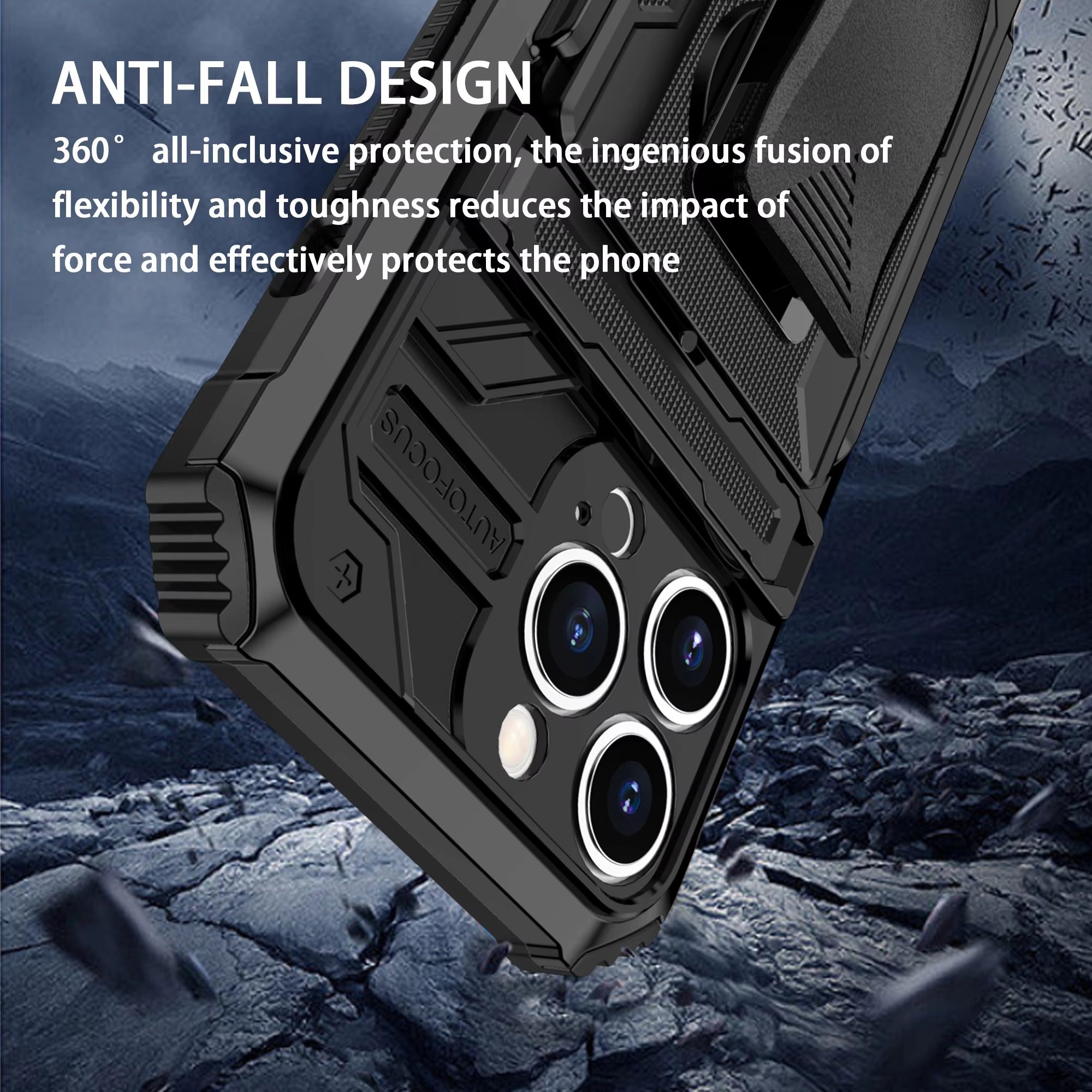 Robust Apple iPhone Case, MagSafe Compatible, Camera Lens & Screen Protection, Ultra Thin, Shockproof, Magnetic Full All Around Cover – Heavy Duty Armor Case with Kickstand, Holster & Belt Clip Attachment