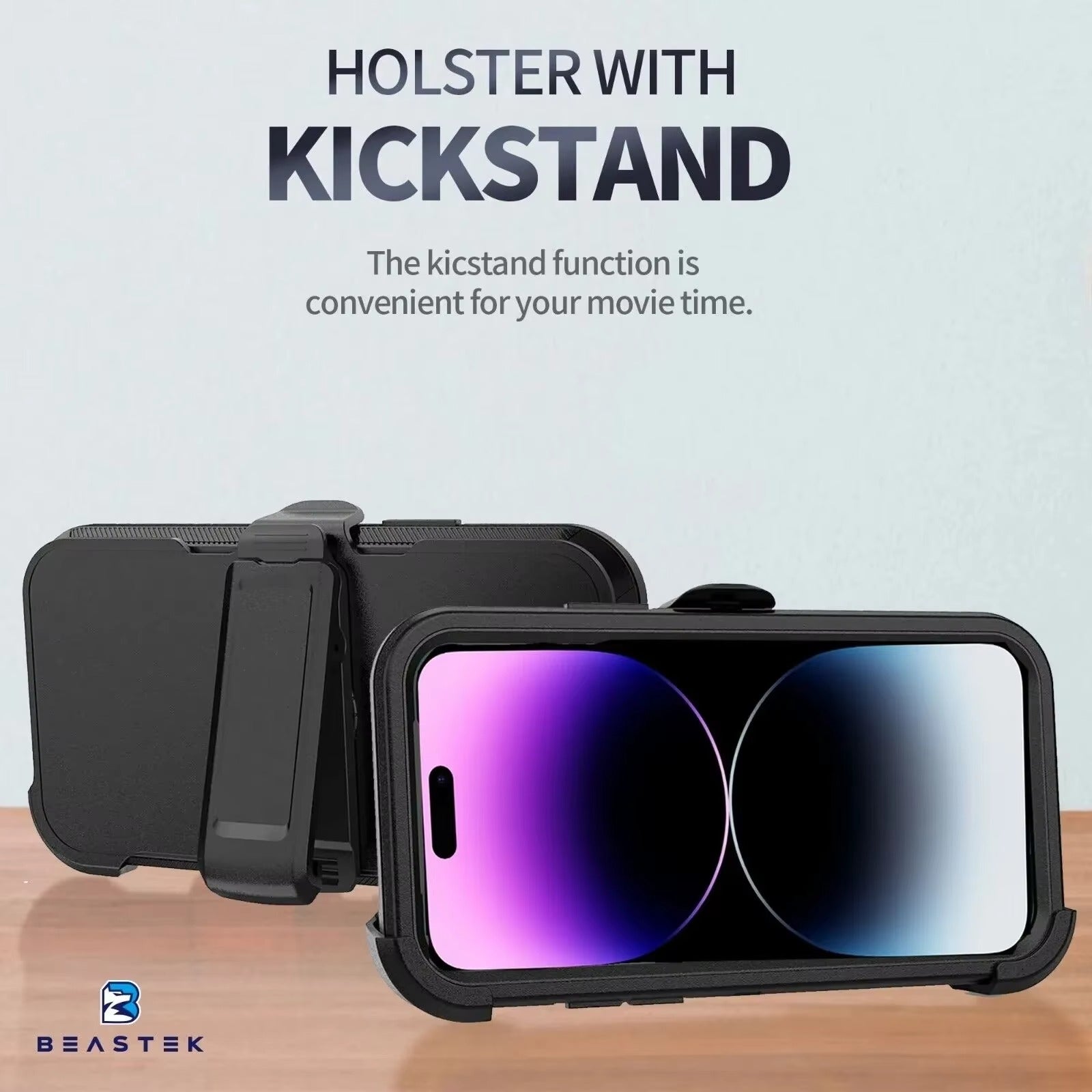 High Quality Apple iPhone Case, MagSafe Compatible, Camera Lens & Screen Protection, Ultra Thin, Shockproof, Magnetic Full All Around Cover – 3-in-1 Rugged Armor Case with Belt Clip & Dual-Layer PC+TPU Protection