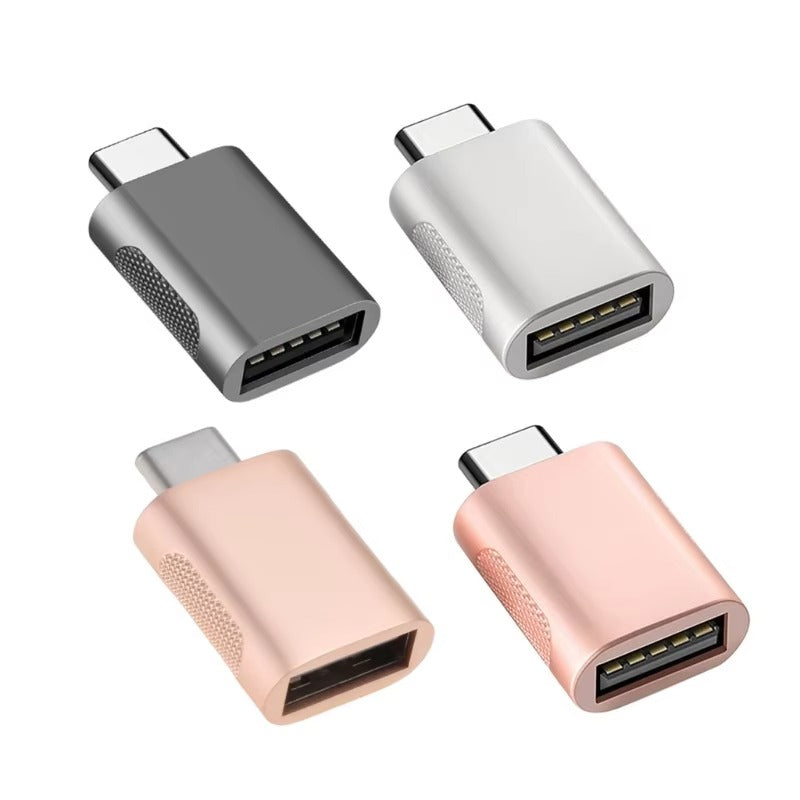 Premium USB-C to USB 3.0 Adapter – Type-C Female to USB Male Converter for MacBook, iPad, Laptop, Tablet, and Other USB-C Devices, Fast Data Transfer
