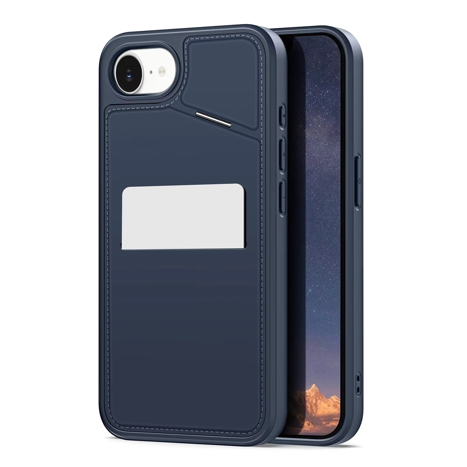 Premium Apple iPhone Case, MagSafe Compatible, Camera Lens and Screen Protection, Ultra Thin, Shockproof, Magnetic, Full All Around Protection, 3-in-1 Business Card Cover