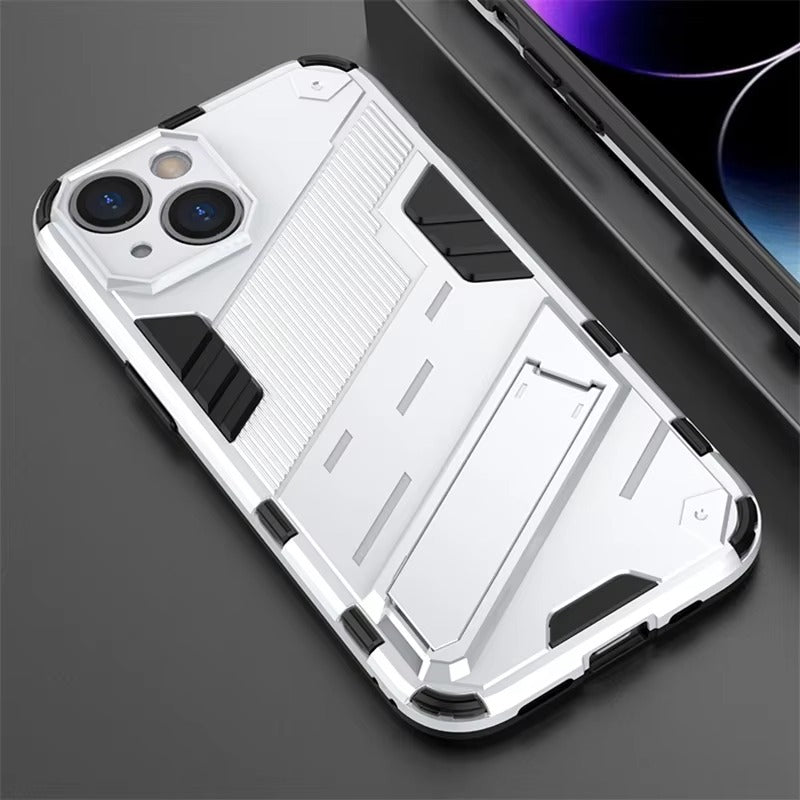Robust Apple iPhone Case, MagSafe Compatible, Camera Lens and Screen Protection, Ultra Thin, Shockproof, Magnetic, Full All Around Protection, Armor Kickstand Cover