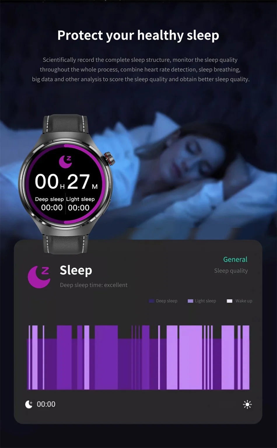 NFC GPS Smartwatch for Men – 1.6" AMOLED Display, Bluetooth Calling, Health & Fitness Tracker, Sleep Monitor, IP68 Waterproof, Long Battery Life, Voice Assistant
