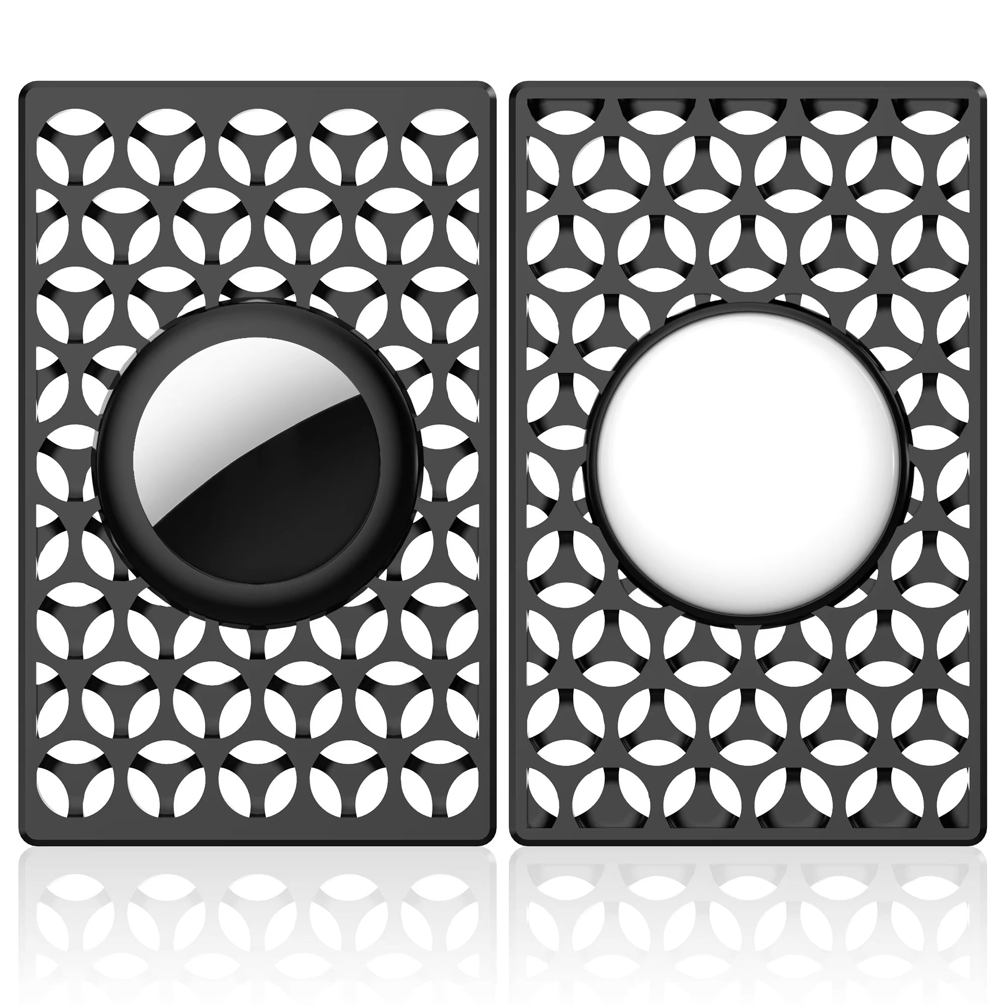 Premium Slim AirTag Wallet Case – Ultra-Thin Credit Card Holder Anti-Lost GPS Tracker Cover, Durable ABS Material, Lightweight Protective Sleeve for Wallets