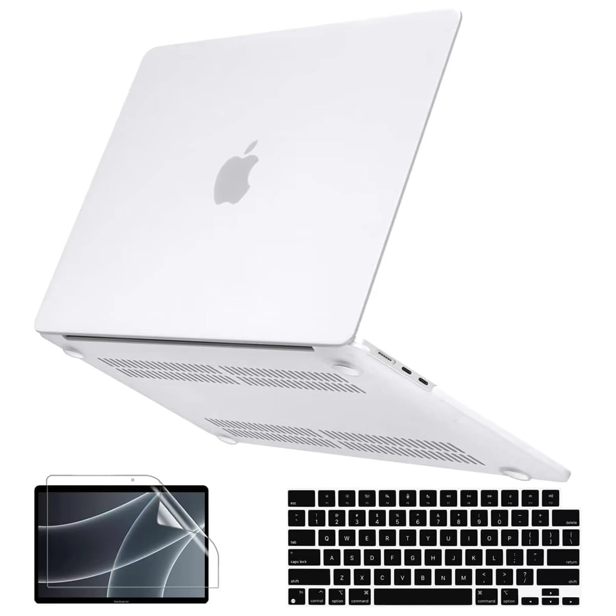 Premium Hard Shell Case for MacBook Air 13.6, 15 M1, M2 and Pro 13, 14, 16 – Slim, Protective Laptop Cover for Apple Notebook, Scratch-Resistant and Lightweight