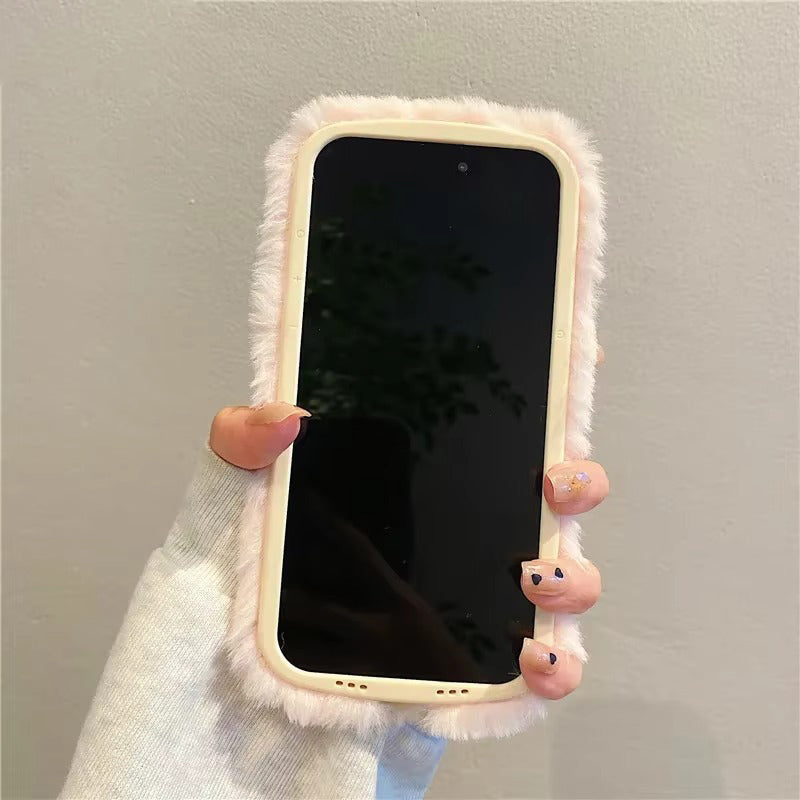 Premium Apple iPhone Case, MagSafe Compatible, Camera Lens and Screen Protection, Ultra Thin, Shockproof, Magnetic, Full All Around Protection, Fluffy Lens Holder Cover