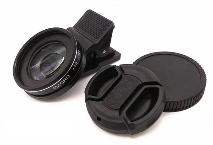 Professional 4K HD Macro Lens for iPhone – 15X/30X Close-Up Phone Camera Lens for Eyelash, Compatible with Apple Devices