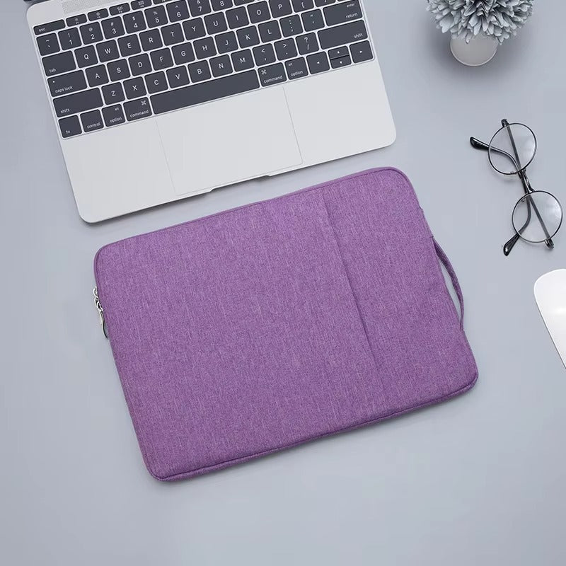 High-Quality Denim Laptop Sleeve for MacBook Air M1, M2, 12, 13.3, 14, 15 – Inner Protective Bag for MacBook Pro
