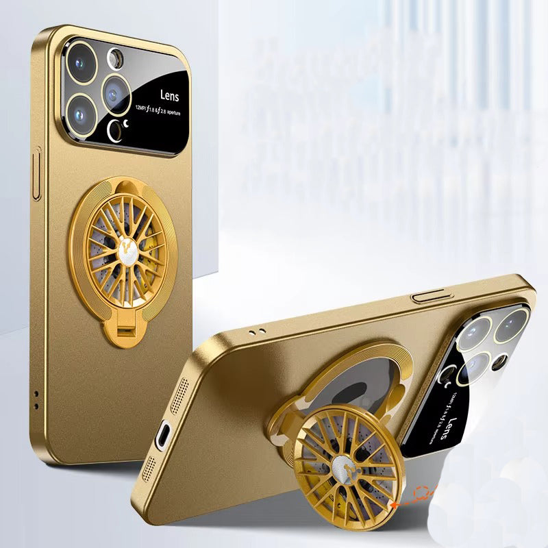 Luxury Leather Apple iPhone Case, MagSafe Compatible, Ultra Thin Magnetic Shockproof Full Protection