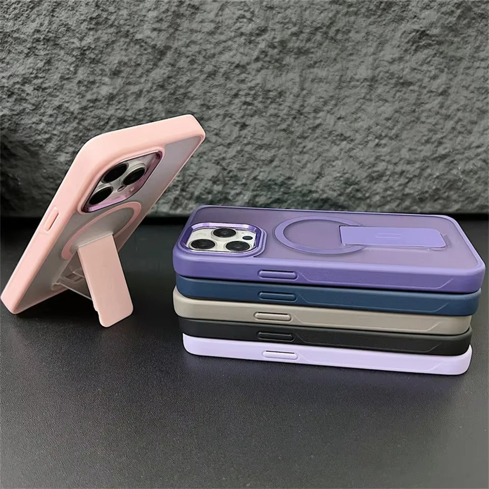 Luxury Apple iPhone Case Camera Lens & Screen Protection, Ultra Thin Shockproof Magnetic Full All Around Protection Cover