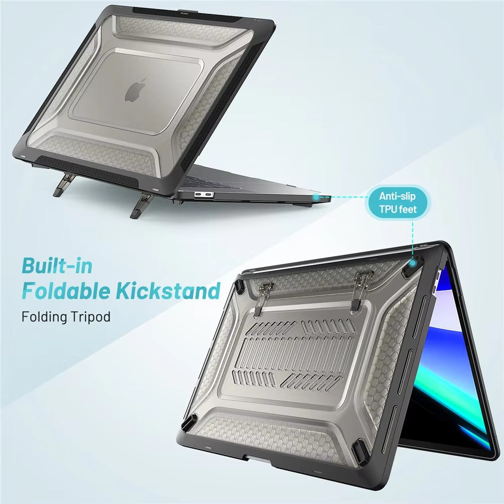 Premium Laptop Sleeve for MacBook Air and Pro – Protective Case for 13, 14, 15, 16 Inch Devices, Compatible with M1, M2, M3, M4 Chip, Slim Travel Accessories