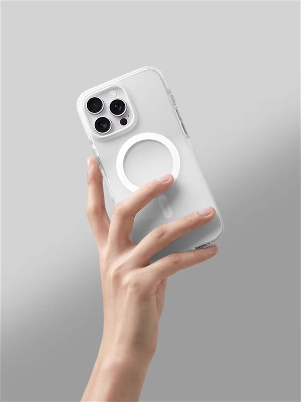 Premium Apple iPhone Case Camera Lens & Screen Protection, Ultra Thin Shockproof Magnetic Full All Around Protection Cover