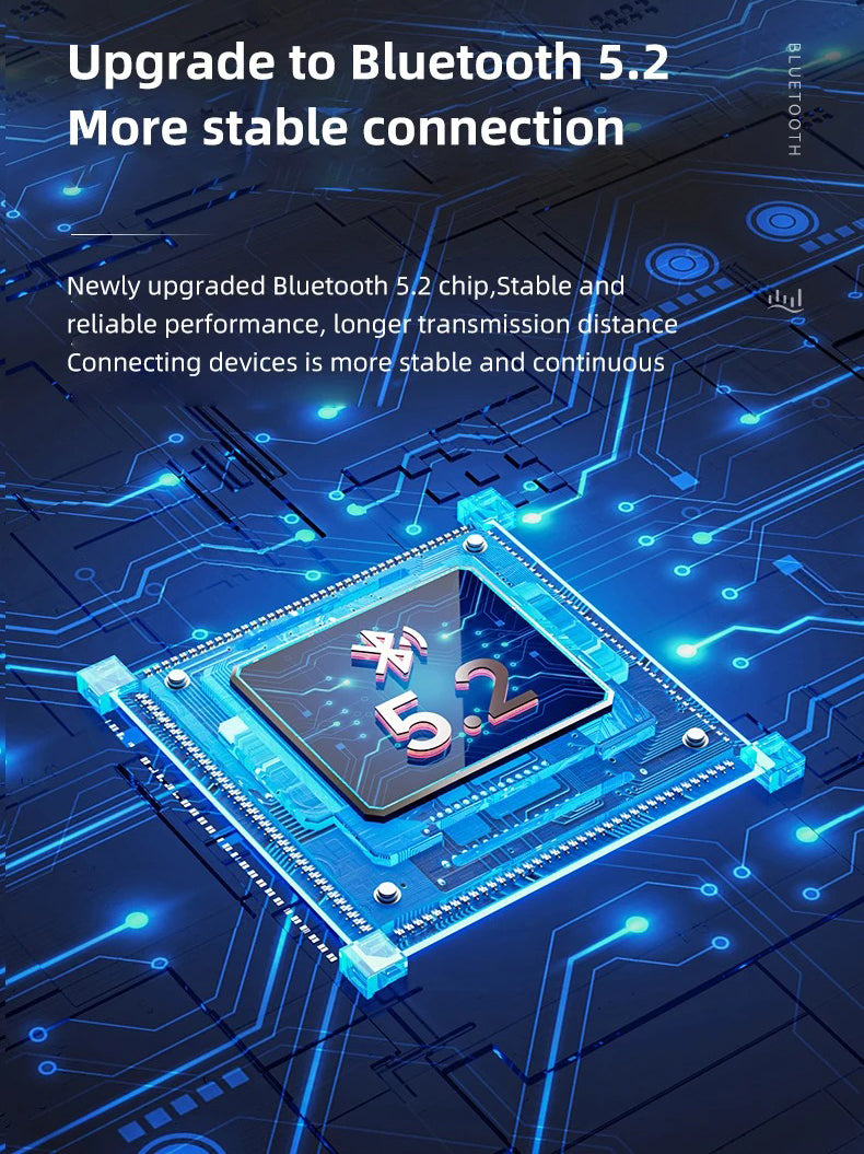 Premium RGB Bluetooth Speaker – Portable Wireless Mini Subwoofer with HiFi Stereo Sound, 360° Surround, TWS Pairing, TF Card, Long Battery Life