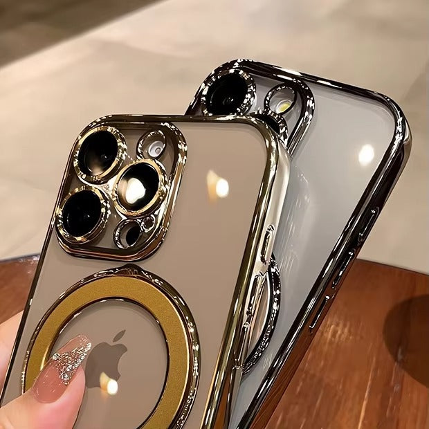Luxury Apple iPhone Case Camera Protection, Screen Protection, Ultra Thin, Shockproof, Magnetic, Full All Around Protection