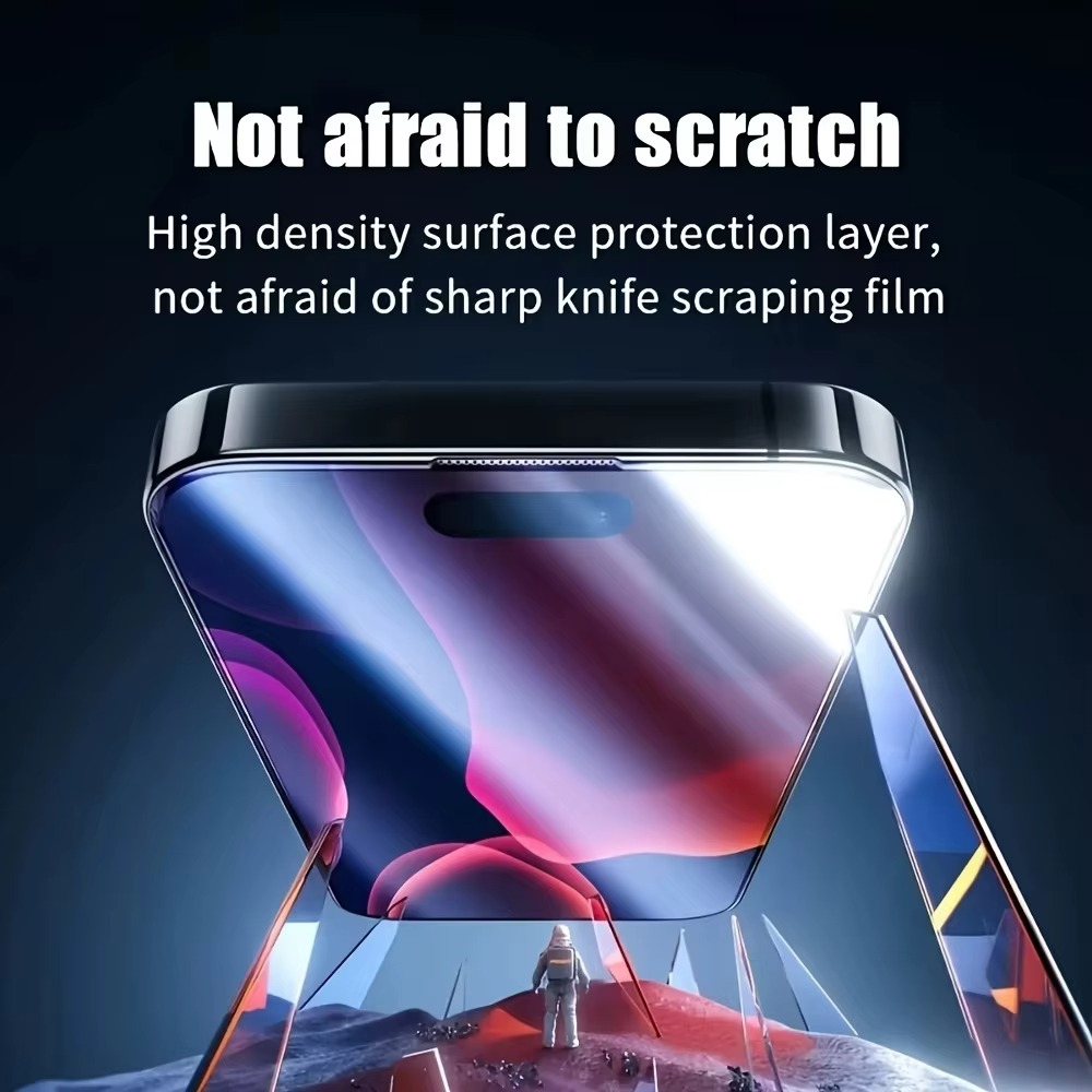 Premium Tempered Glass Screen Protector for Apple iPhone – HD Clear, Anti-Fingerprint, Scratch-Resistant, Bubble-Free, Shatterproof, Ultra-Thin, Case-Friendly Screen Guard – Protective Glass for iPhone Display