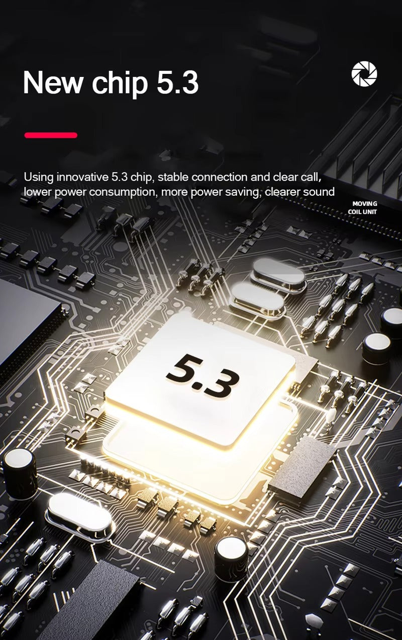 Premium Bone Conduction Wireless Headphones – Open-Ear Bluetooth Sport Headset with TWS Technology, and iPhone Use