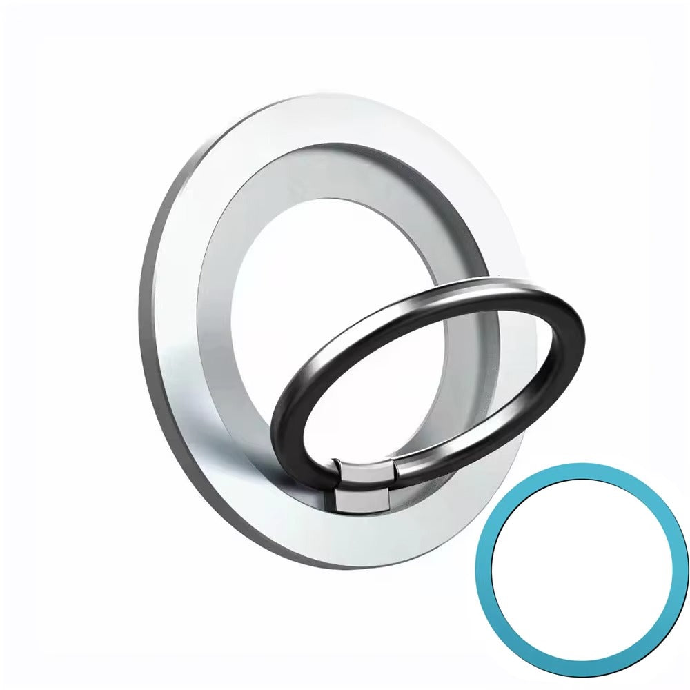 Premium, Magnetic Phone Ring Holder for MagSafe – Detachable, 360° Rotating Grip Stand, Compatible with Apple iPhone