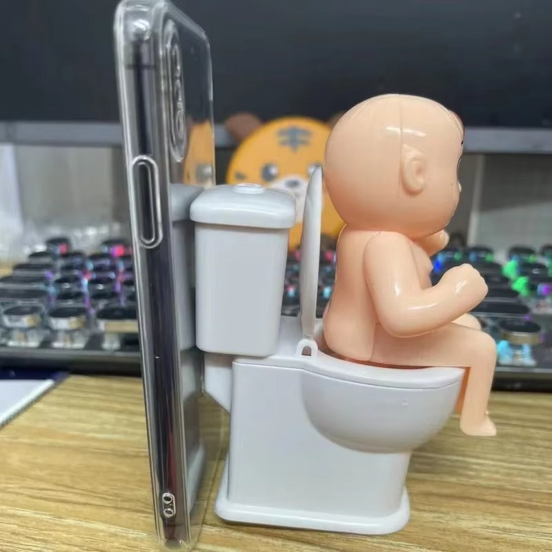 Premium Apple iPhone Case, MagSafe Compatible, Camera Lens and Screen Protection, Ultra Thin, Shockproof, Magnetic, Full All Around Protection, Toilet Spray Gag Cover