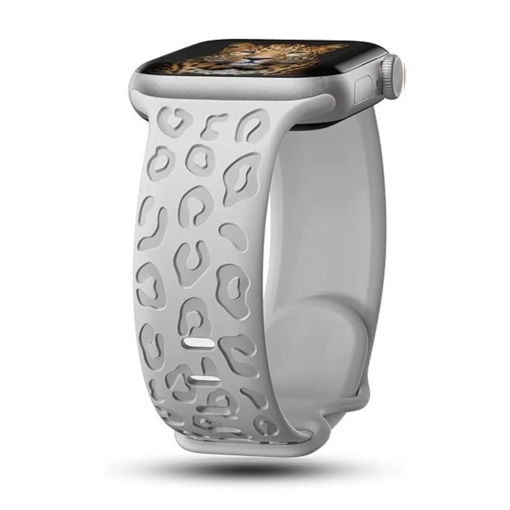 Premium Engraved Watch Band – Stylish, Adjustable Strap Bracelet for 40mm to 49mm Smartwatches, Unique Carved Design