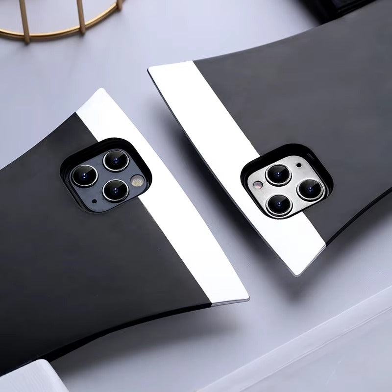 Luxury Apple iPhone Case, MagSafe Compatible, Camera Lens and Screen Protection, Ultra Thin, Shockproof, Magnetic, Full All Around Protection, 3D Axe Street Style Cover