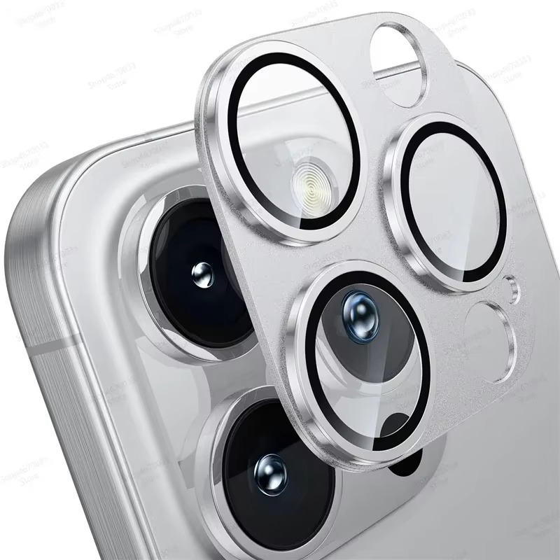 Premium Military Grade Camera Lens Protector – Shatterproof Alloy and Tempered Glass Lens Ring Cover with Scratch Resistance, Shock Protection and Precision Fit