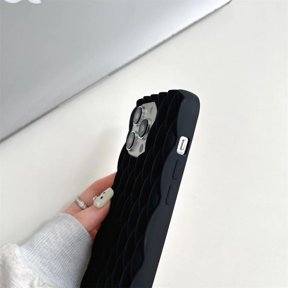 High Quality Apple iPhone Case, MagSafe Compatible, Camera Lens & Screen Protection, Ultra Thin, Shockproof, Magnetic Full All Around Cover – Soft Silicone Hollow Bumper Case with Heat Dissipation Design