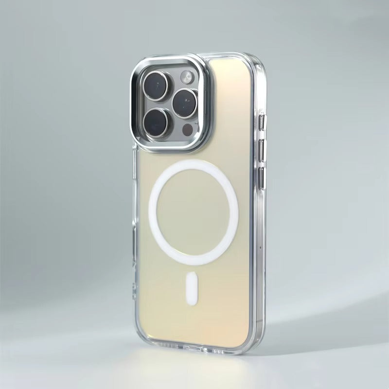 Luxury Apple iPhone Case, Camera Lens & Screen Protection, Ultra Thin Shockproof Magnetic Full All Around Protection Cover