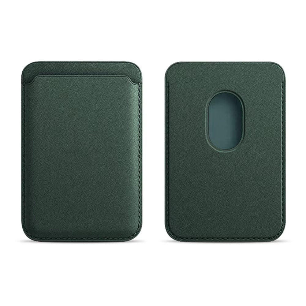 Premium Magnetic Leather Wallet for MagSafe – Slim Card Holder Case with RFID Block, Strong Magnet, Anti-Scratch, Non-Slip, Compatible with iPhone & Samsung