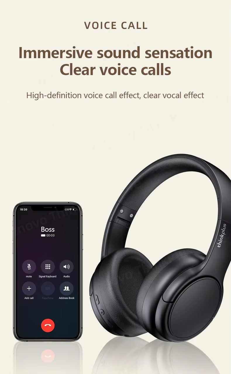 High Quality Wireless Gaming Headphones for iPhone – Bluetooth 5.3 Dual Mode Headset with Mic, Foldable Over-Ear Design