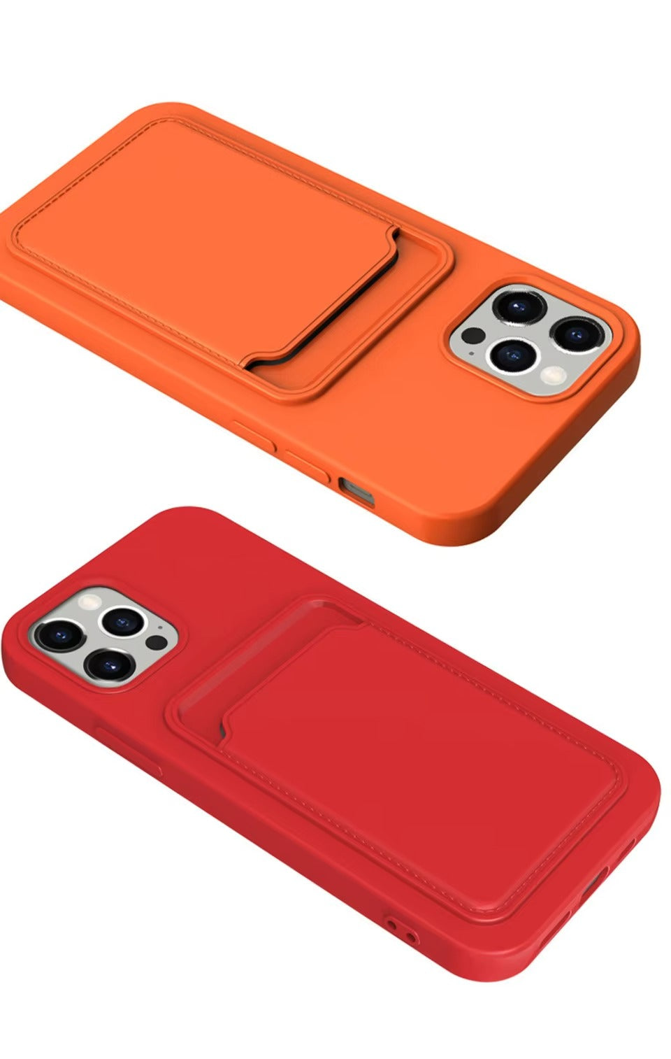 Premium Apple iPhone Case, MagSafe Compatible, Camera Lens and Screen Protection, Ultra Thin, Shockproof, Magnetic, Full All Around Protection, Frosted Card Pocket Cover