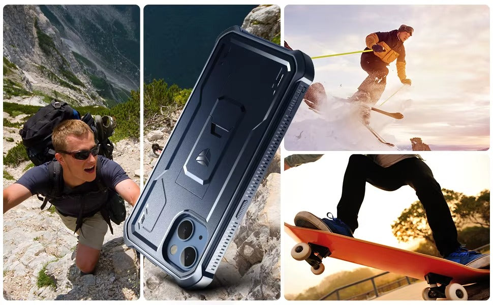 Premium Apple iPhone Case, Camera Protection, Screen Protection, Ultra Thin, Shockproof, Magnetic, Full All Around Protection