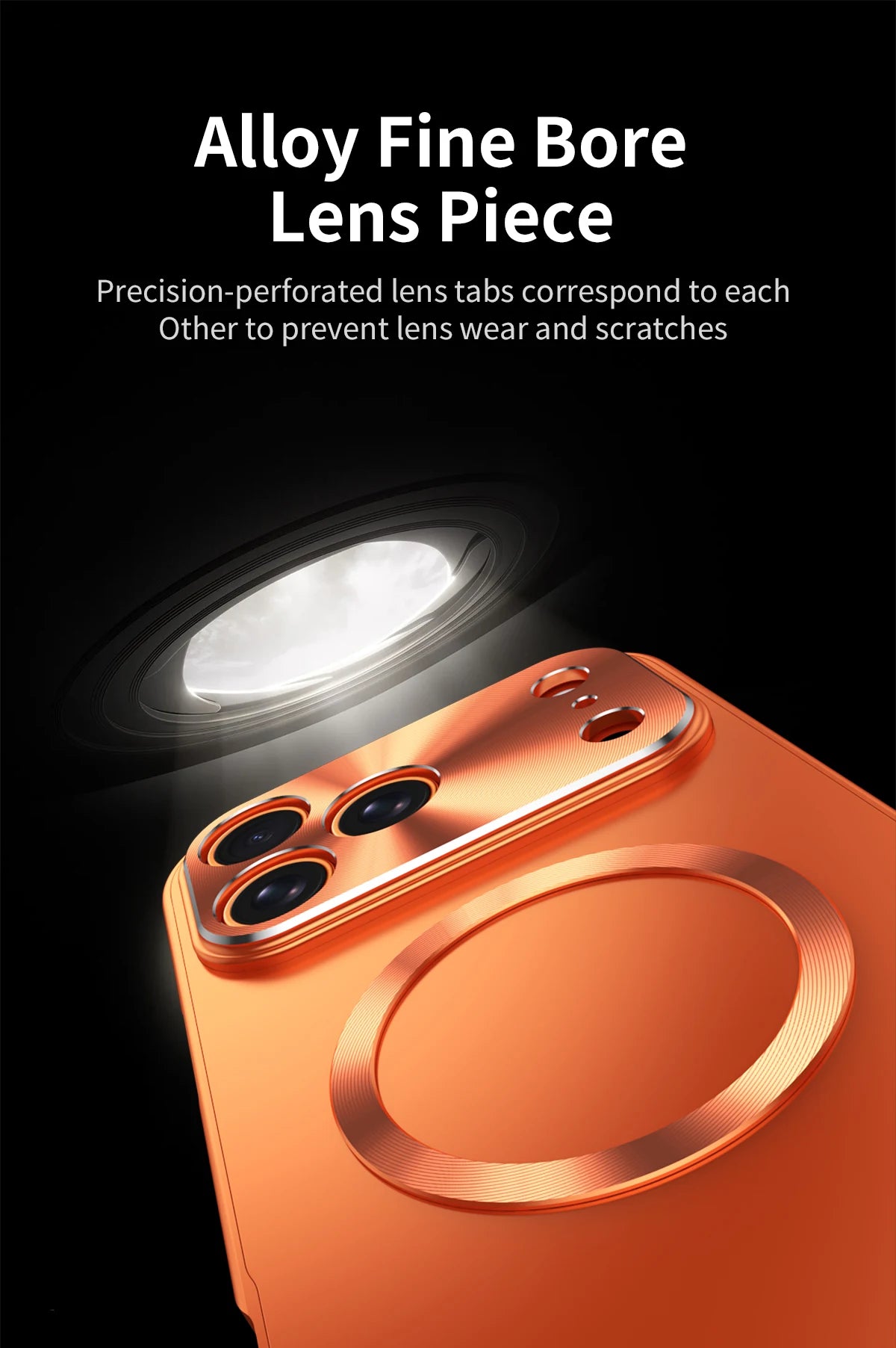 Premium iPhone Case MagSafe Compatible Magnetic Shockproof Cover with Camera Lens Protection Ultra Thin Full Protection Aluminum Frame Frosted Matte Back