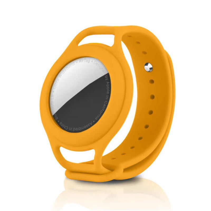 Premium Kids AirTag Wristband – Soft Silicone Anti-Lost Tracker Strap, Comfortable Durable Protective Bracelet for Children, Baby-Safe Material