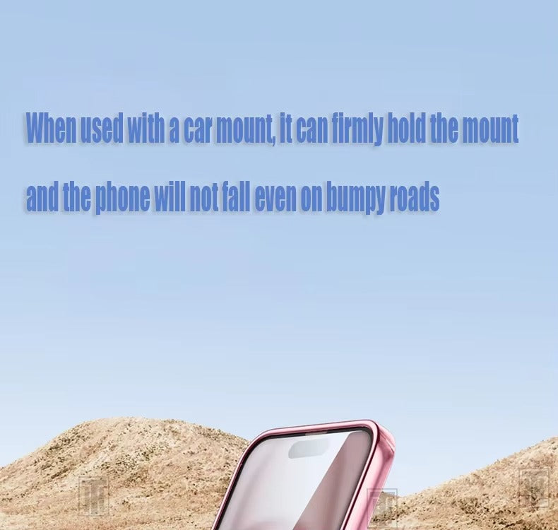 Luxury Apple iPhone Case, MagSafe Compatible, Camera Lens & Screen Protection, Ultra Thin, Shockproof, Magnetic Full All Around Cover – Plating Transparent Silicone TPU Case with Magnetic Back & Lens Film Protection