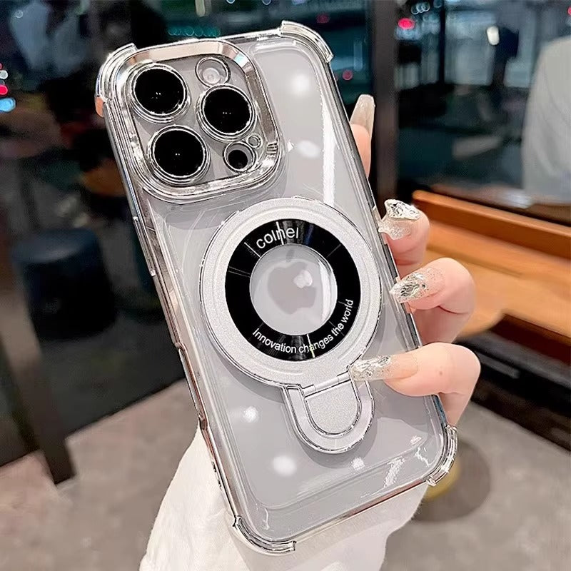 Luxury Apple iPhone Case Compatible, Camera Lens & Screen Protection, Ultra Thin Shockproof Full All Around Protection Cover