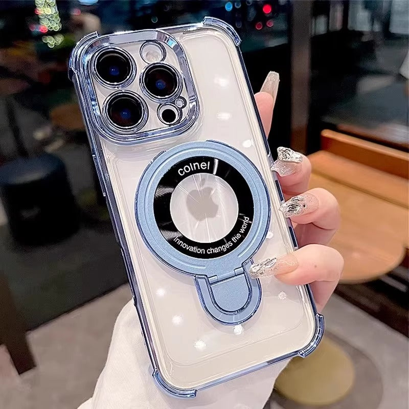 Luxury Apple iPhone Case Compatible, Camera Lens & Screen Protection, Ultra Thin Shockproof Full All Around Protection Cover