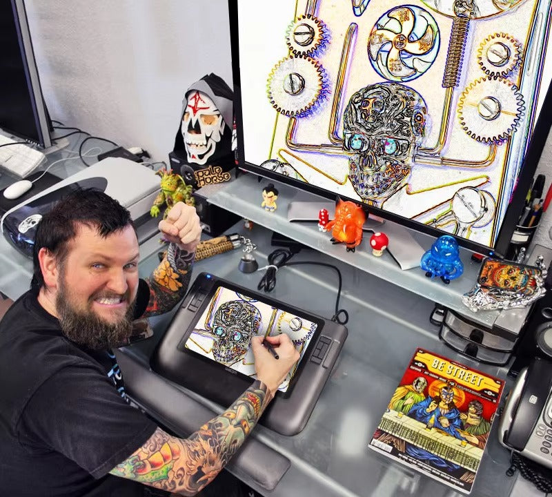 Luxury Armor Apple iPhone Case, MagSafe Compatible, Magnetic Cover with Metal Kickstand, Back and Skull Compass Design