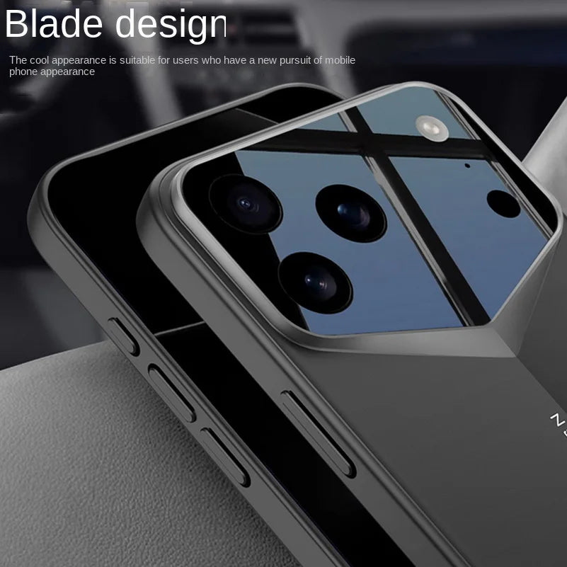 Premium iPhone Case Ultra Thin Protective Cover with Camera Lens Protection Shockproof Anti-Scratch Full Protection Slim Hard Back Camera Height Guard
