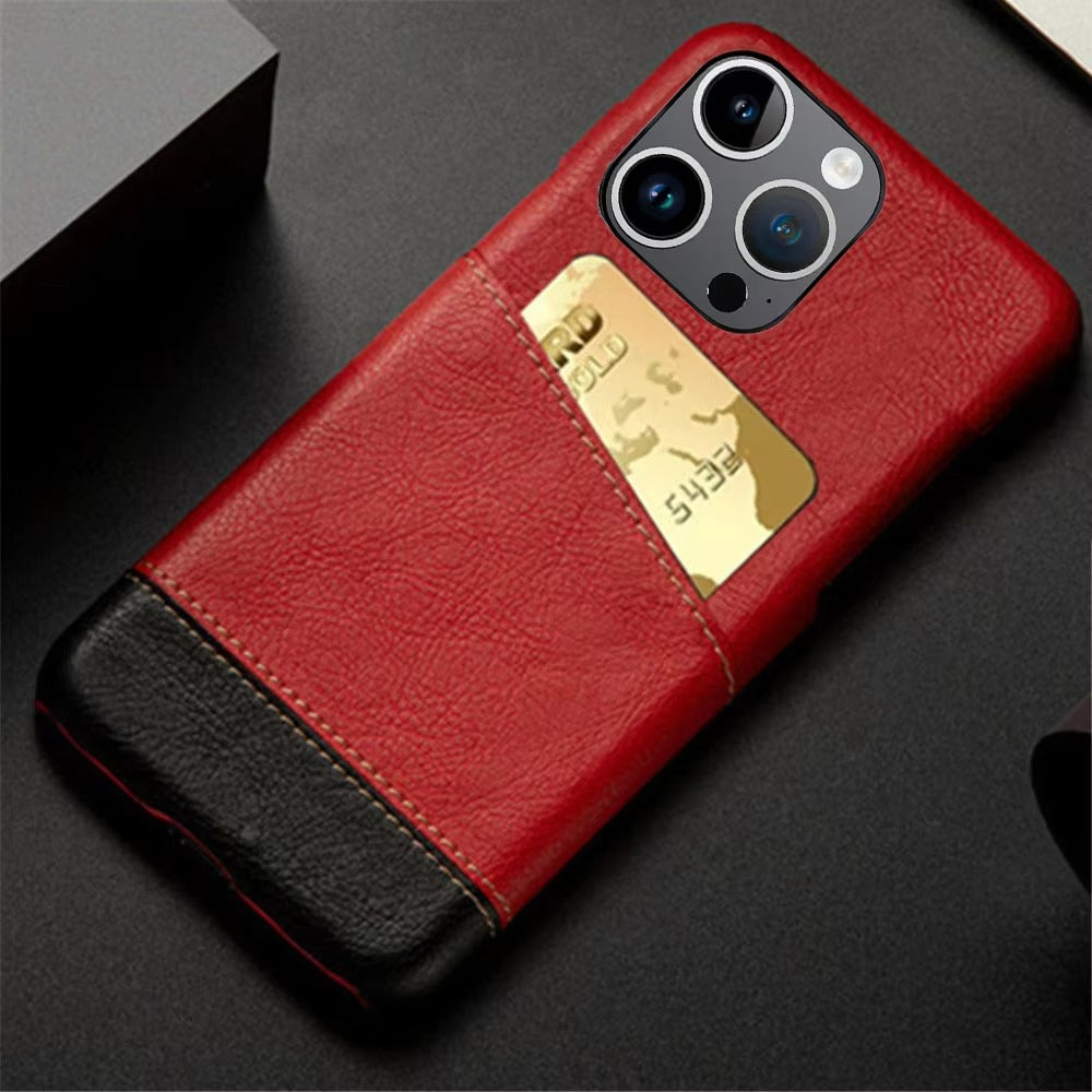 Luxury Apple iPhone Case, MagSafe Compatible, Camera Lens and Screen Protection, Ultra Thin, Shockproof, Magnetic, Full All Around Protection, Slim Leather Wallet Cover