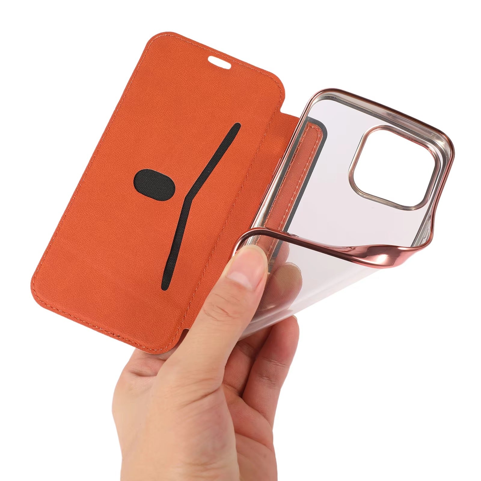 Luxury Apple iPhone Case, MagSafe Compatible, Camera Lens and Screen Protection, Ultra Thin, Shockproof, Magnetic, Full All Around Protection, Glitter Flip Wallet Cover