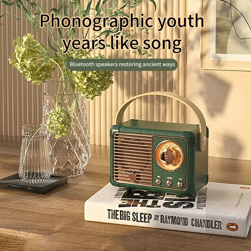 High Quality Portable Bluetooth Speaker for iPhone, Waterproof Wireless Subwoofer, Outdoor Loud Music Box with Deep Bass