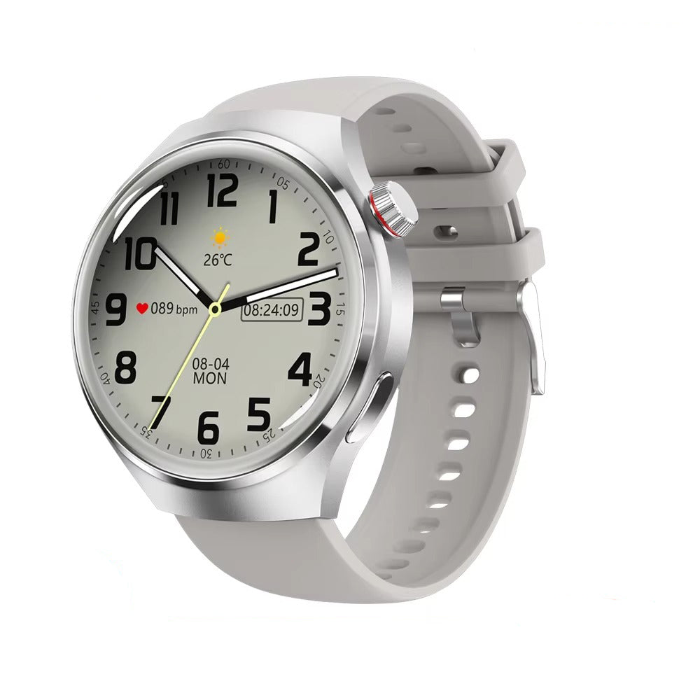 NFC GPS Smartwatch for Men – 1.6" AMOLED Display, Bluetooth Calling, Health & Fitness Tracker, Sleep Monitor, IP68 Waterproof, Long Battery Life, Voice Assistant