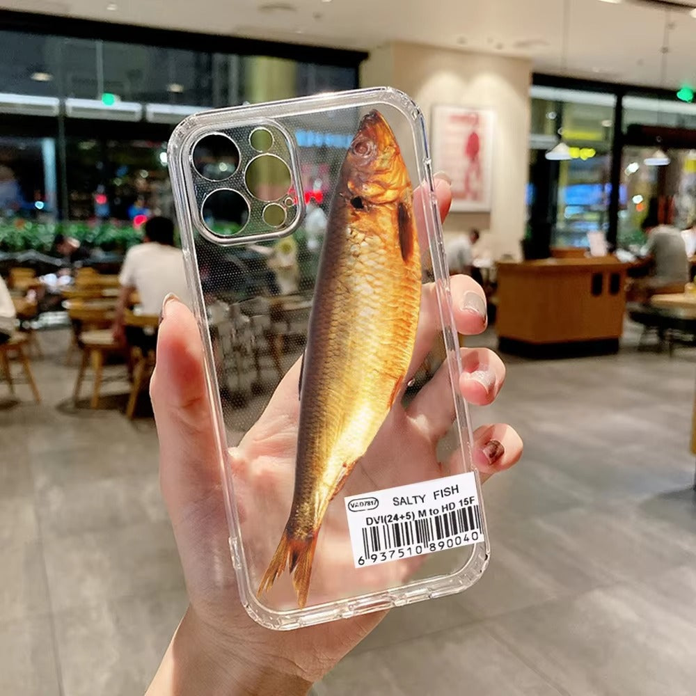 Premium Apple iPhone Case, MagSafe Compatible, Camera Lens and Screen Protection, Ultra Thin, Shockproof, Magnetic, Full All Around Protection, Funny Food Cartoon Cover