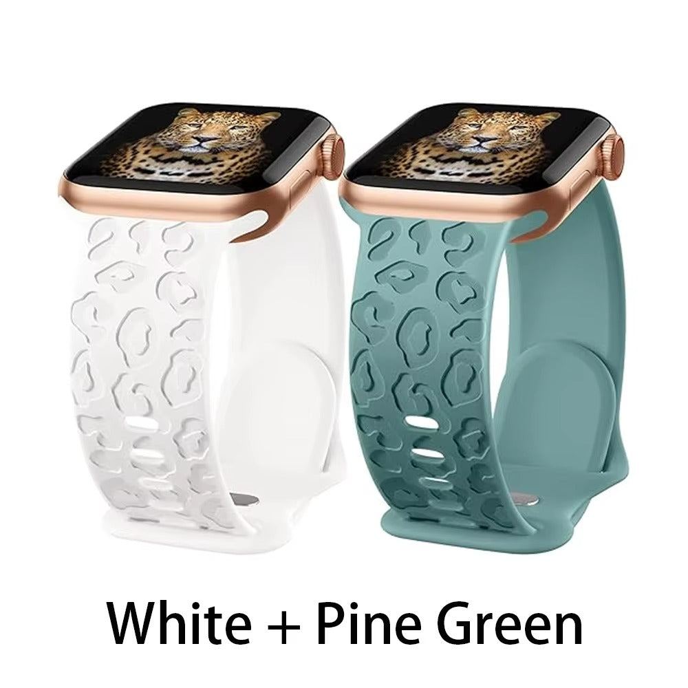 Premium Engraved Watch Band – Stylish, Adjustable Strap Bracelet for 40mm to 49mm Smartwatches, Unique Carved Design