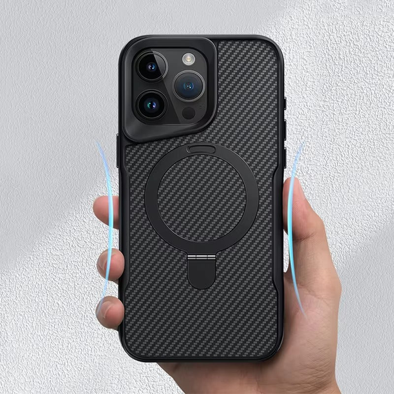 Premium Apple iPhone Case, Camera Lens & Screen Protection, Ultra Thin Shockproof Magnetic Full All Around Protection Cover