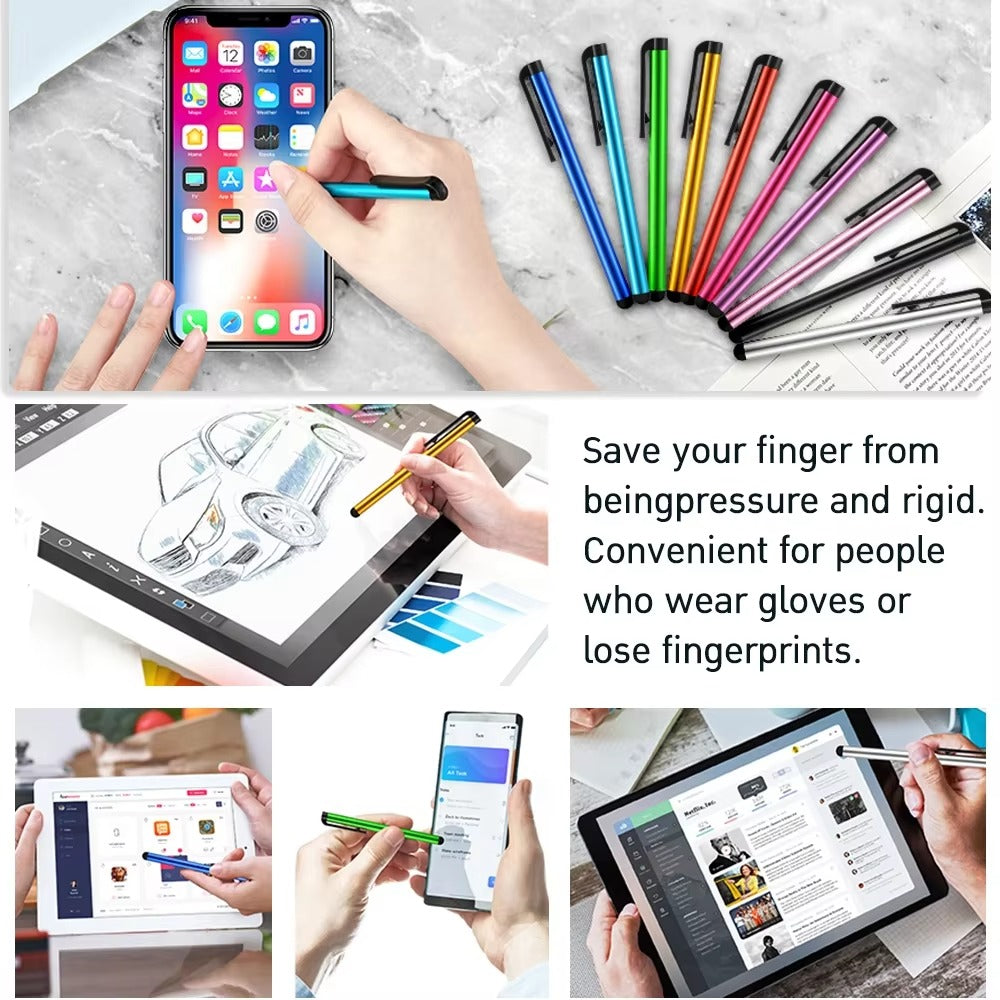Premium Universal Stylus Pen – Sensitive, Capacitive Touch Screen Drawing Pen for Apple iPad, iPhone, and Other Tablets
