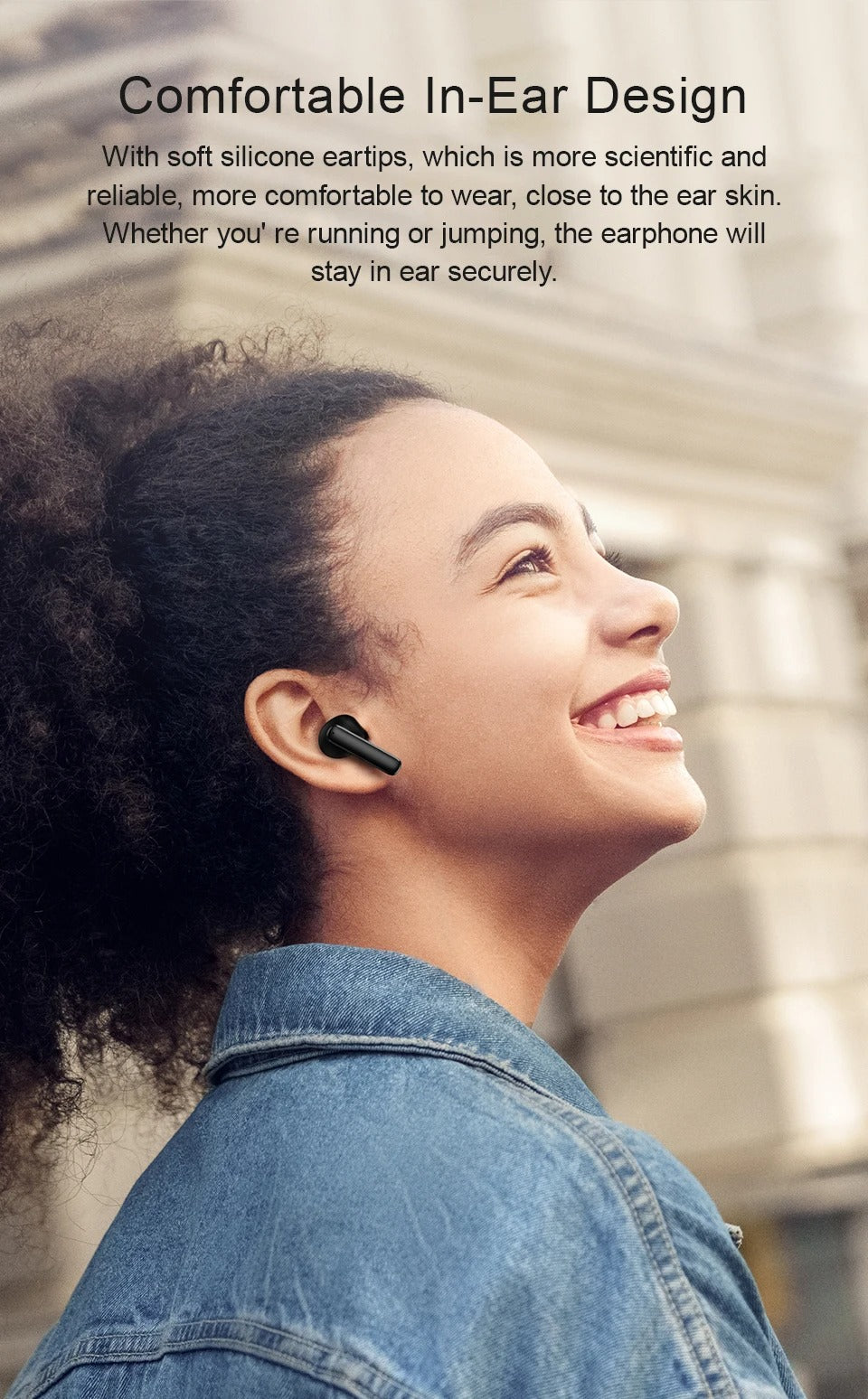 High-Quality ANC Bluetooth 5.3 Earbuds for iPhone – Headphones with 4 Mics, ENC Noise Reduction, Calling for Music & Work