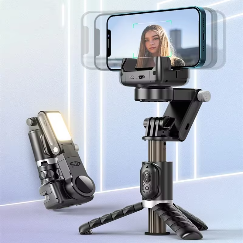 Premium, 360° Rotation, Gimbal Stabilizer, Selfie Stick – Tripod, Auto-Tracking, with Apple iPhone, and Smartphones