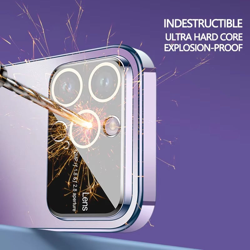 Premium Apple iPhone Case MagSafe Compatible, Camera Lens & Screen Protection, Ultra Thin Shockproof Magnetic Full All Around Protection Cover with Frosted AG Matte Back Design